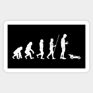 Evolution of RC Cars RC Racing Racer Sticker